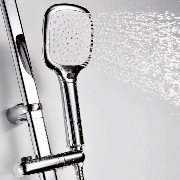 Душевая система без смесителя Wasserkraft  A042 монтаж настенная без термостата хром