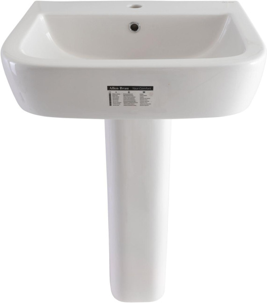 Раковина подвесная прямоугольная Allen Brau Infinity 4.21007.20 керамика цвет белый
