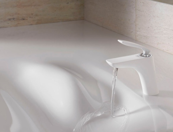 Смеситель для раковины Kludi Balance 520269175 белый/хром