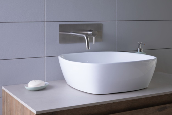 Раковина накладная прямоугольная Aquanet Trend TREND-1 керамика цвет белый