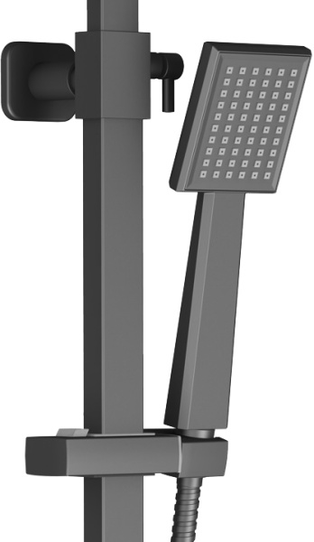 Душевая система со смесителем Timo Selene SX-1013/03 монтаж настенная без термостата черный