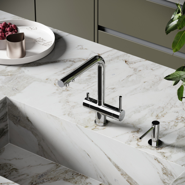 Смеситель для кухни Sancos Foster SC4014CH с подключением к фильтру хром