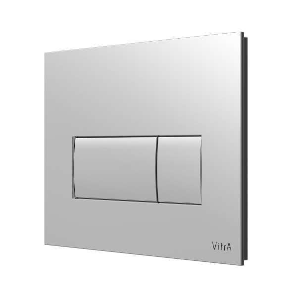 Кнопка смыва механическая VitrA Root Square 740-2380 цвет хром