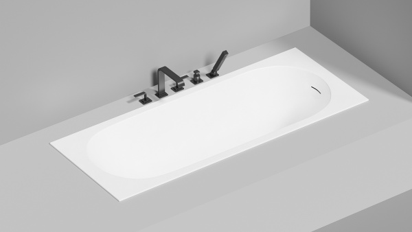 Ванна из искусственного камня Salini Ornella Kit 102426M 160x70