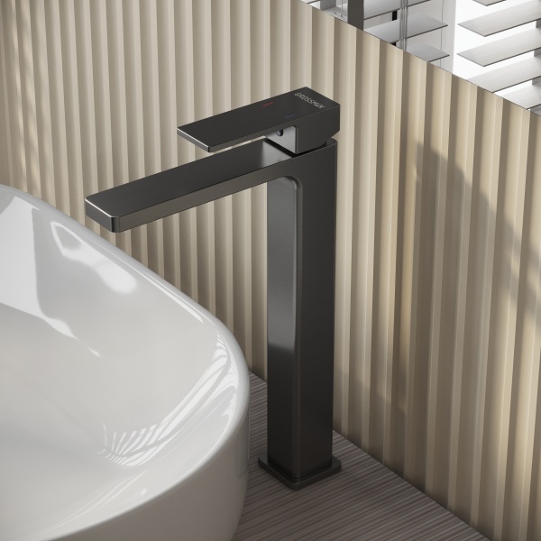 Смеситель для раковины Grossman Style 520.K35.05.420 графит