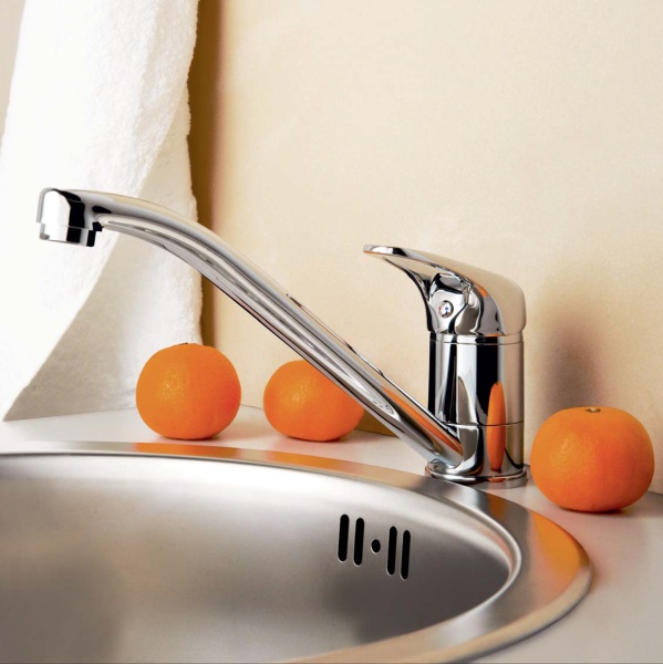 Смеситель для кухни Wasserkraft Oder 6307 без подключения к фильтру хром