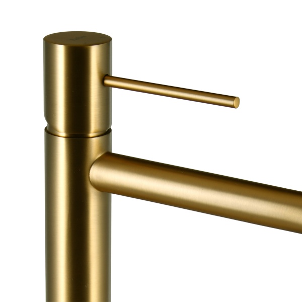 Смеситель для раковины Raiber Graceful RPG-002 матовое золото