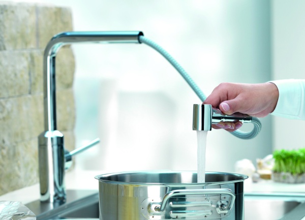 Смеситель для кухни Kludi L-ine 428210577  хром