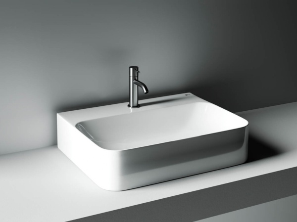 Раковина подвесная прямоугольная Ceramica Nova Aura CN2001 фарфор цвет белый