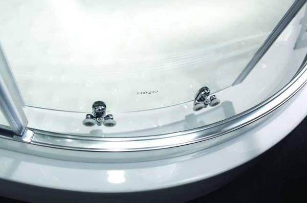 Душевой угол Cezares Anima ANIMA-W-R-2-100-C-Cr-IV четверть круга 100x100 стекла прозрачные, профиль хром