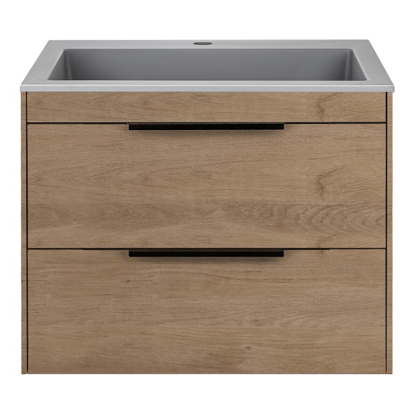 Тумба  подвесная Vincea Chiara 2D VMC-2C2600NO 60 см  2 ящика цвет N.Oak 