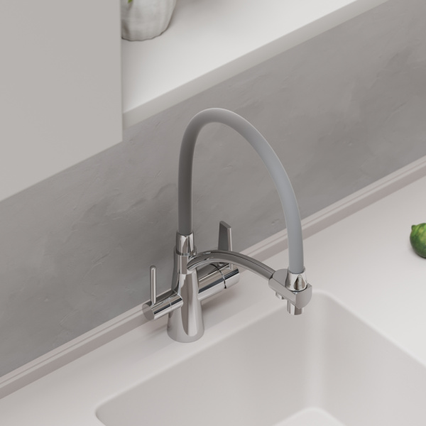 Смеситель для кухни Sancos Eri SC4001CH с подключением к фильтру хром