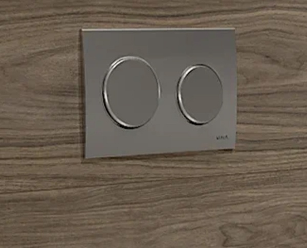 Кнопка смыва VitrA Uno 730-0280EXP хром пластик