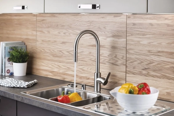 Смеситель для кухни VitrA Masterline A42153EXP без подключения к фильтру хром