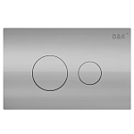 Кнопка смыва механическая D&amp;K Venice DB1029001 цвет хром