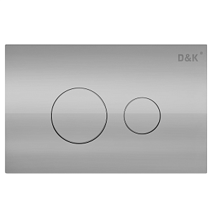 Кнопка смыва механическая D&amp;K Venice DB1029001 цвет хром