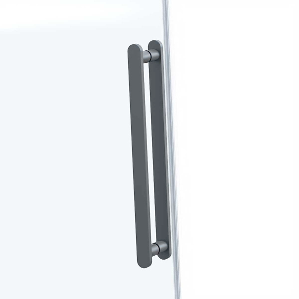 Душевая дверь Vincea Como Soft VDS-1CS130CLGM 130 см стекла прозрачные, профиль вороненая сталь