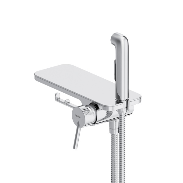 Гигиенический душ Damixa Jupiter 773500001 встраиваемый в стену хром