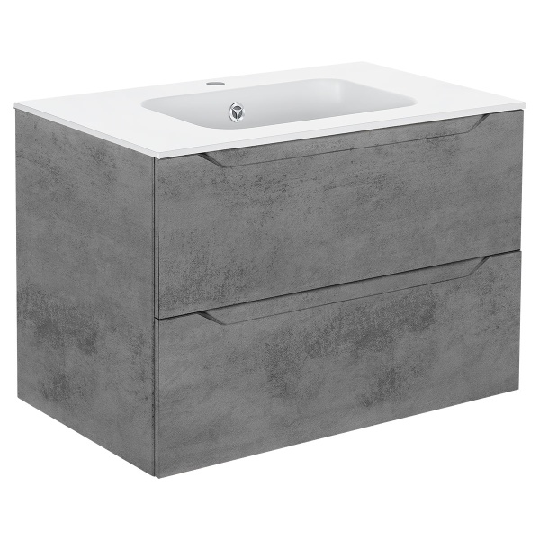 Тумба под раковину Vincea Norma VMC-2N800BT 80 см подвесная