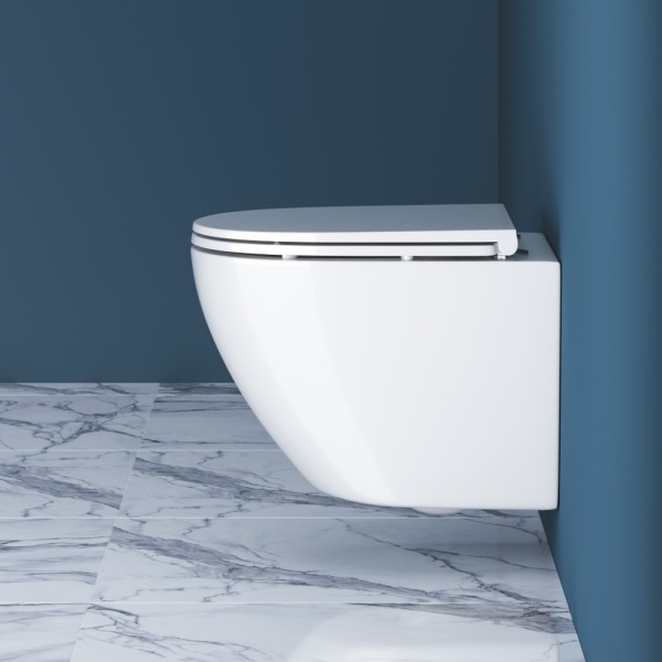 Унитаз подвесной BelBagno Sfera-R BB046CHR Rimless фаянс белый