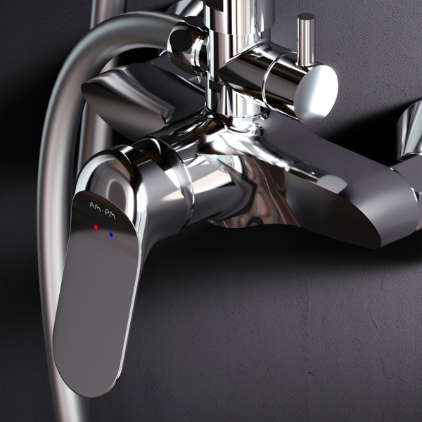 Душевая система со смесителем Am.Pm Sunny F0785C800 монтаж настенная без термостата хром