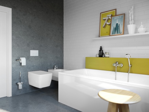 Смеситель для биде Kludi Pure&Easy 375330565 латунь хром