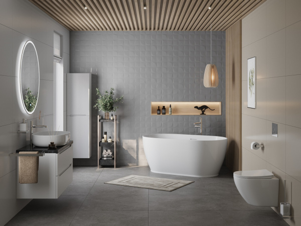 Акриловая ванна отдельностоящая BelBagno  BB413-1500-800 150x80 овальная цвет белый