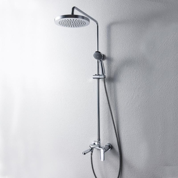 Душевая система со смесителем Bravat Opal C F6125183CP-A1-RUS монтаж настенная без термостата хром