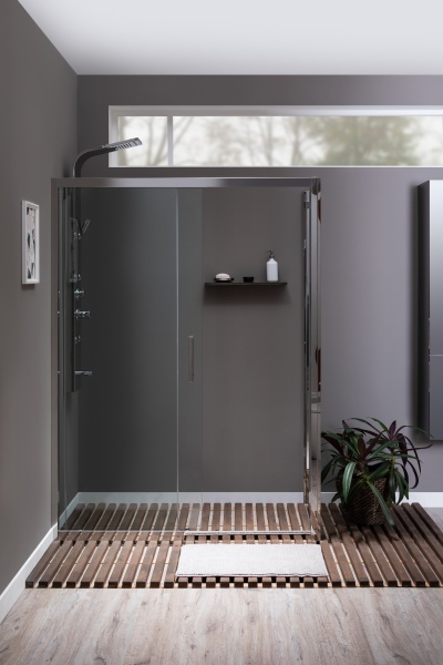 Душевой угол Aquanet Delta 183844 прямоугольная  стекла , профиль 