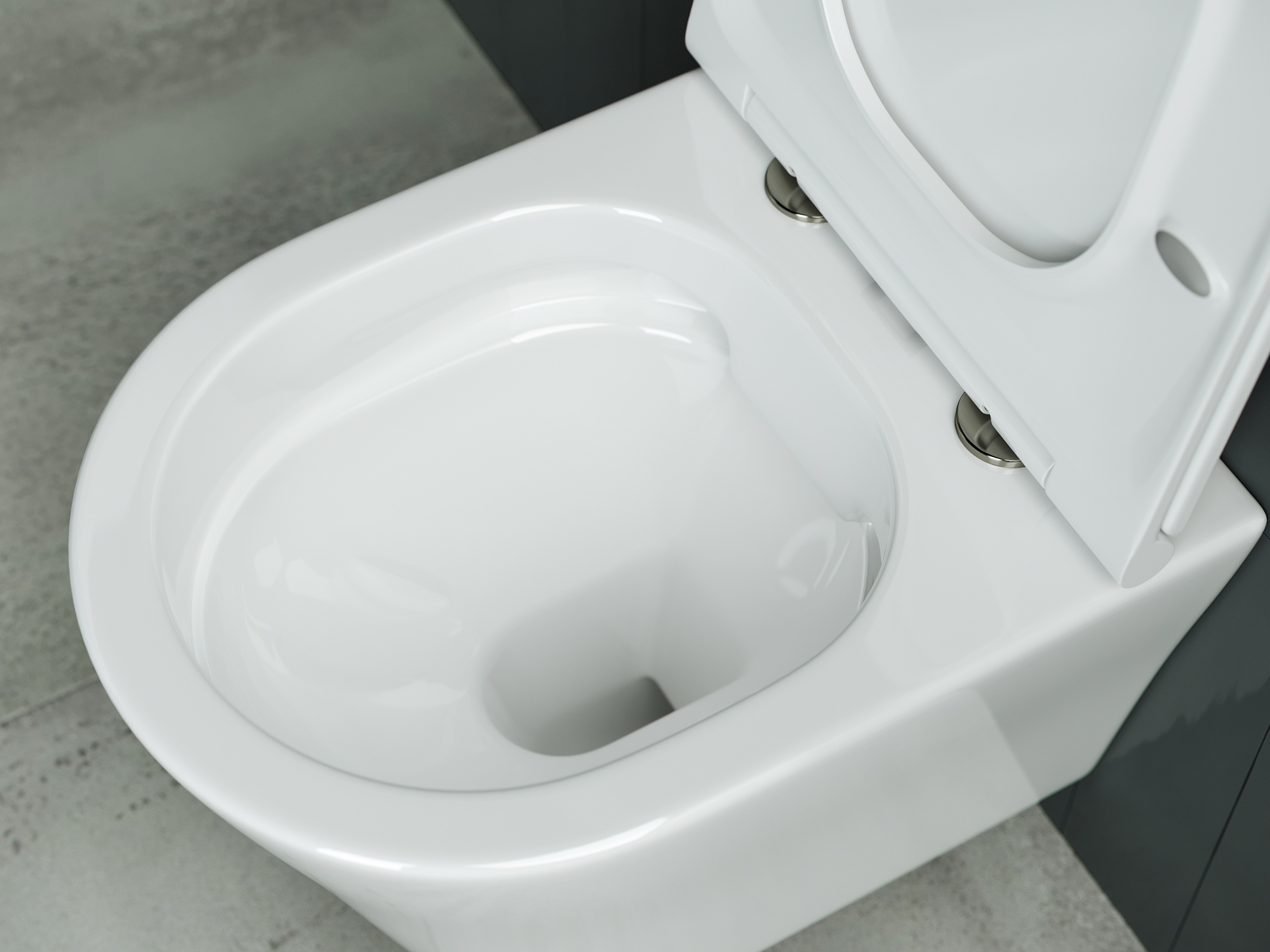 Унитаз подвесной Ceramica Nova Forma CN3011 Rimless фарфор белый