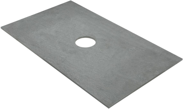 Столешница для ванной Allen Brau Fantasy 1.11009.GR-S 81 см керамогранит, цвет серый