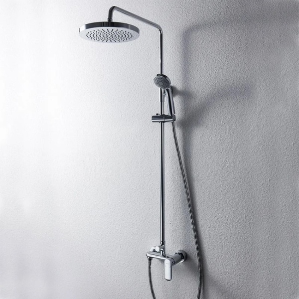 Душевая система со смесителем Bravat Opal R F9125183CP-A2-RUS монтаж настенная без термостата хром