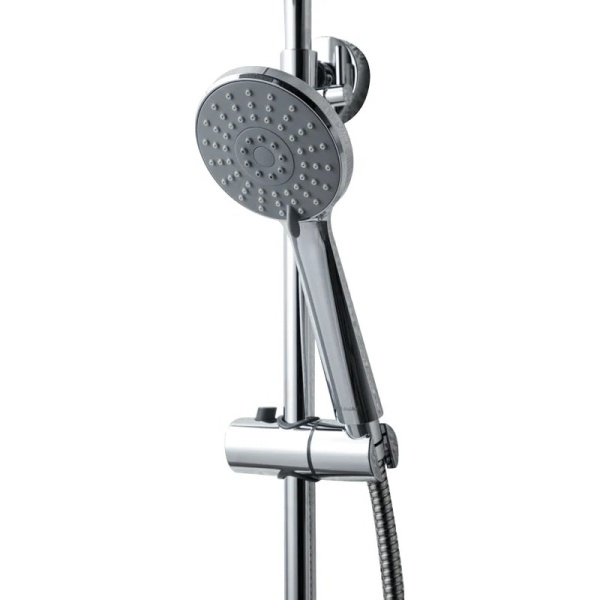 Душевая система со смесителем Bravat Rhein F6429564CP-A-ENG монтаж настенная без термостата хром