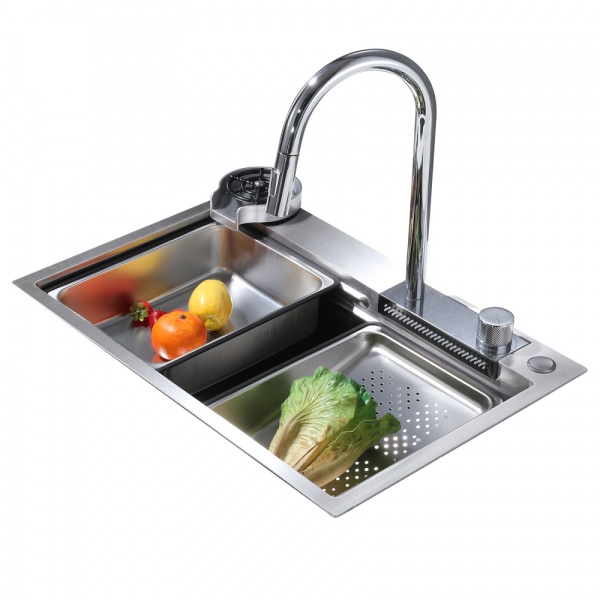 Кухонная мойка Abber Wasser Kreis AF2194 68 см нержавеющая сталь