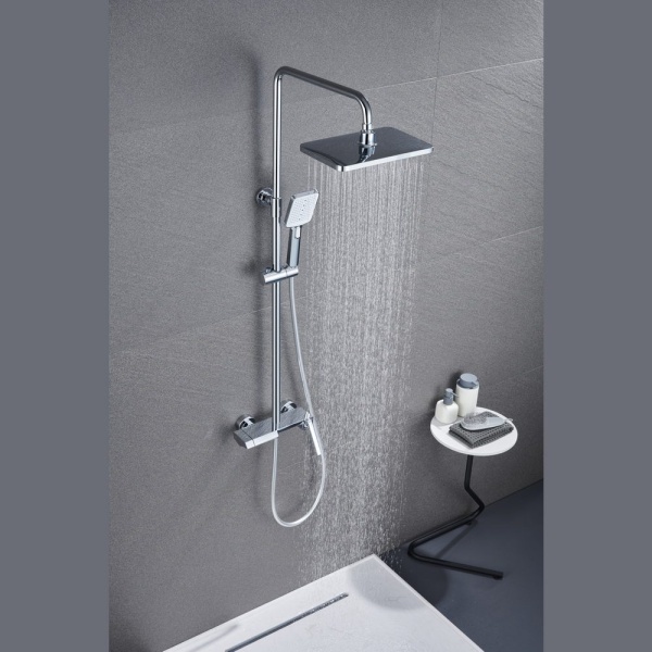 Душевая стойка Black&White UK5015C