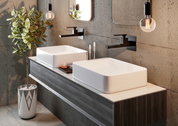 Смеситель для раковины Timo Torne 4372/03SM черный