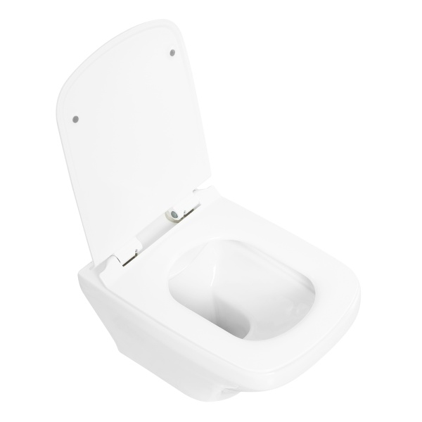 Унитаз подвесной BelBagno Sela BB3201CHR Rimless фаянс белый