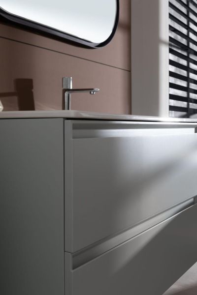 Раковина мебельная прямоугольная Allen Brau Fantasy 4.11014.20 керамика цвет белый