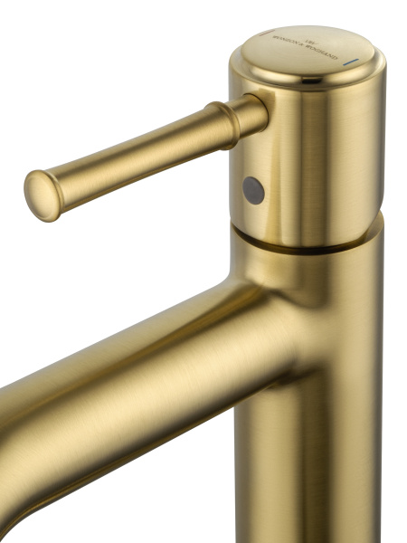 Смеситель для раковины Wonzon&amp;Woghand Tor WW-88018073-BG брашированное золото