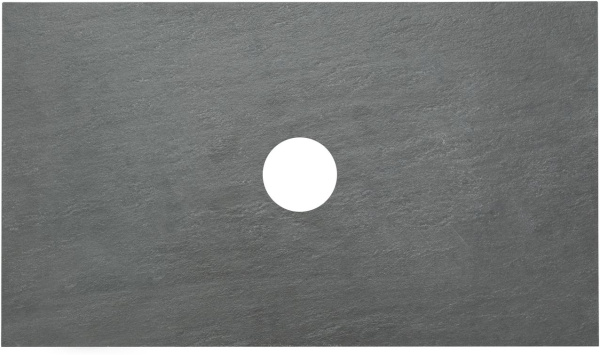 Столешница для ванной Allen Brau Fantasy 1.11009.GR-S 81 см керамогранит, цвет серый