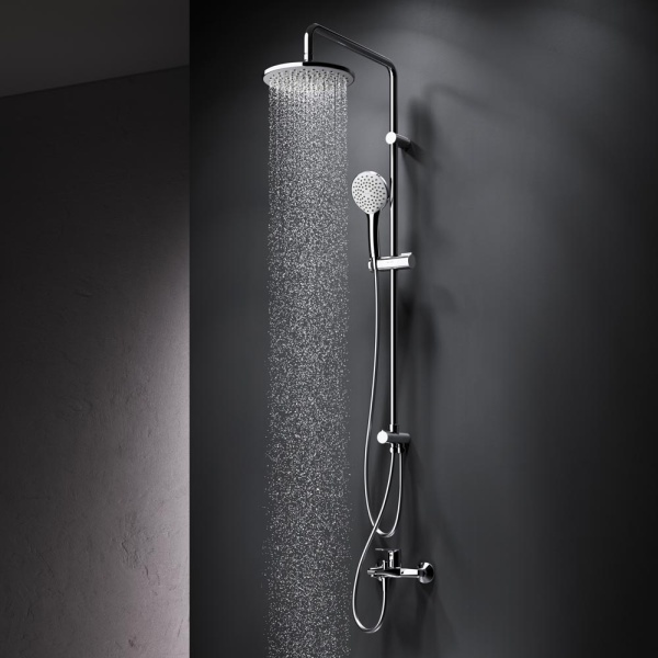 Душевая система со смесителем Am.Pm Gem F40890A14 монтаж настенная без термостата хром