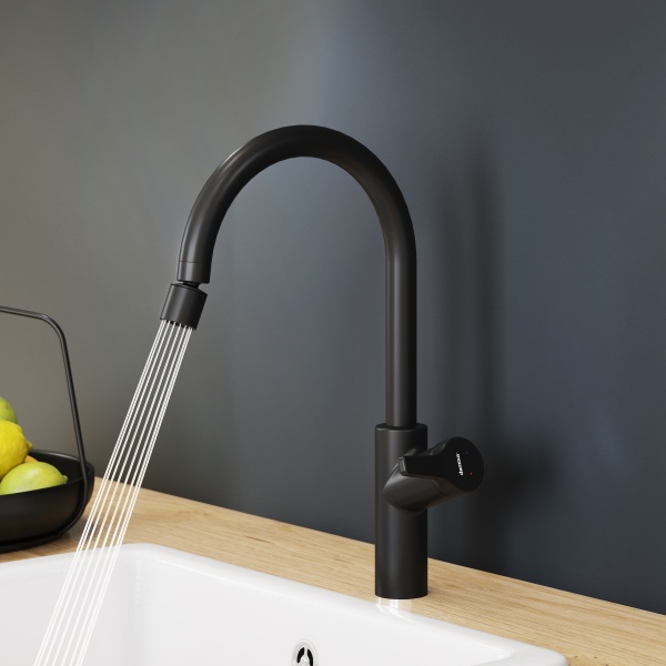 Смеситель для кухни Damixa Eclipse 310722300 без подключения к фильтру хром