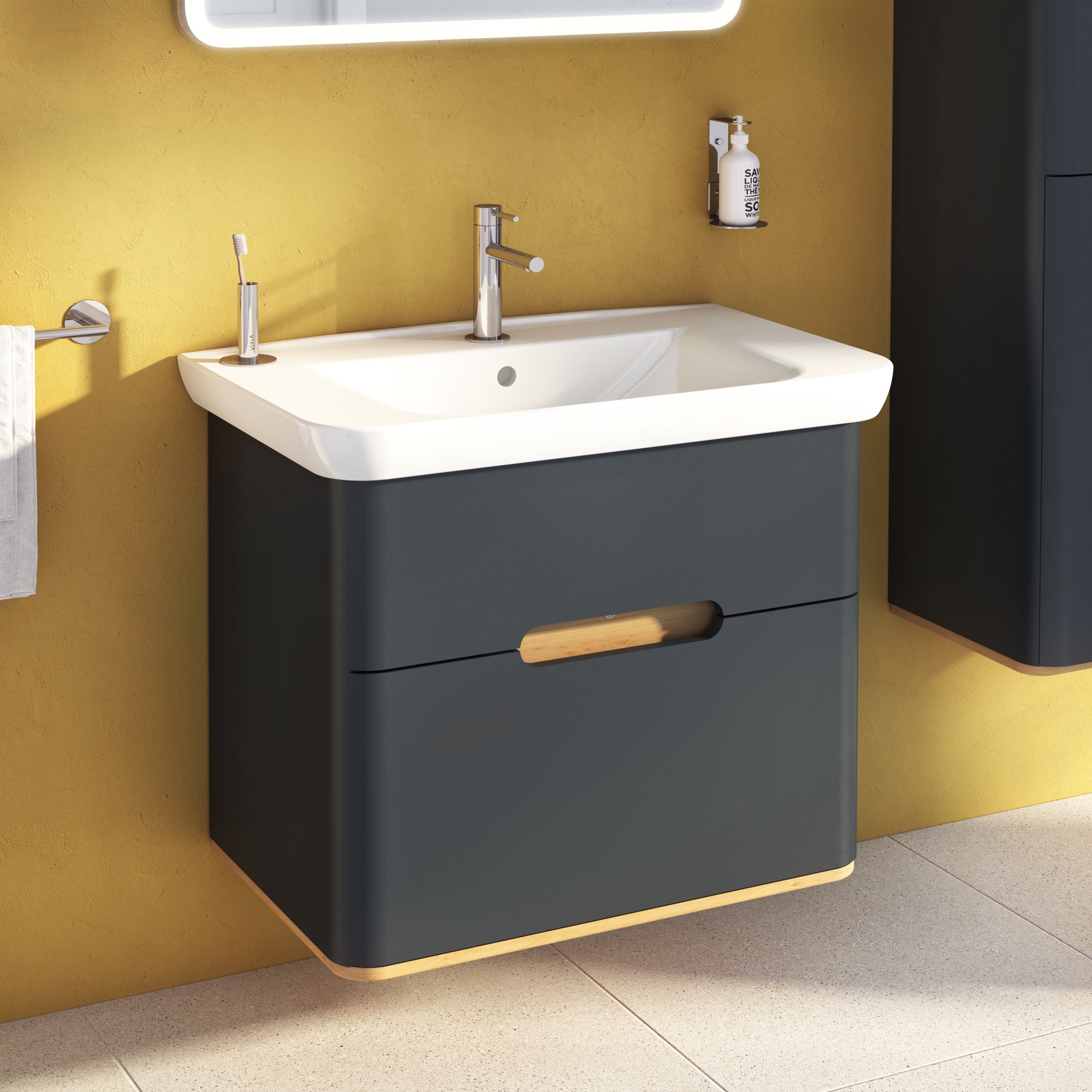 Смеситель для раковины VitrA Origin A42556 хром