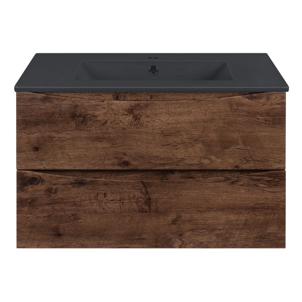 Тумба  подвесная Vincea Mia VMC-2MC750RW 75 см  2 ящика цвет R.Wood 