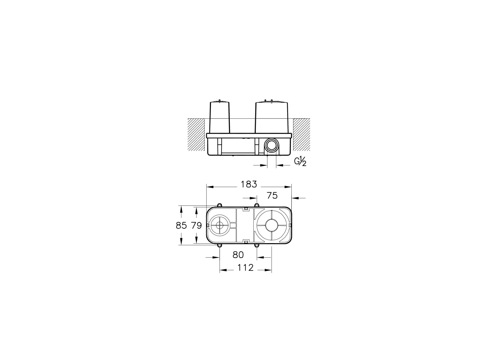 Встраиваемая часть VitrA  A42230  