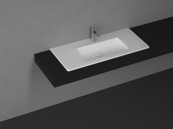 Раковина мебельная прямоугольная Allen Brau Fantasy 4.11027.20 керамика цвет белый