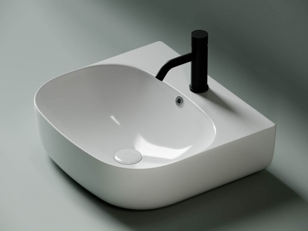 Раковина накладная прямоугольная Ceramica Nova Element CN5011 фарфор цвет белый