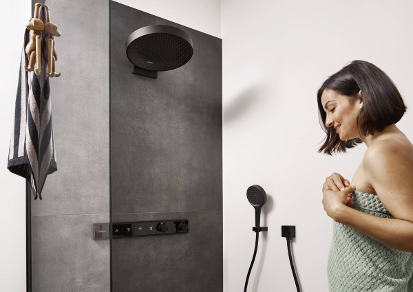 Лейка для душа Hansgrohe Rainfinity 26864670 черный матовый 
