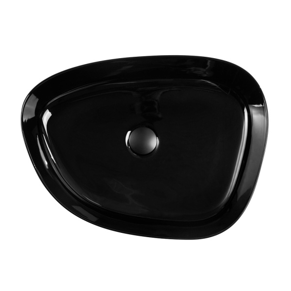 Раковина  нестандартная BelBagno  BB1435-NERO фаянс цвет черный