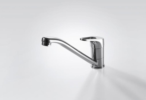 Смеситель для кухни Bravat Drop-D F748162C-1 без подключения к фильтру хром